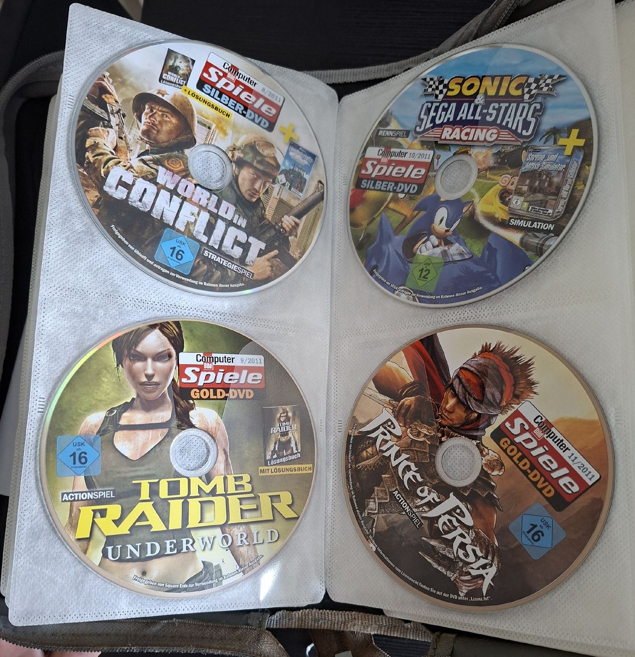 CD & DVD vergini: ComputerBild Spiele CD's Sammlung – Usato da Schafisheim venduto da piiep_17 3