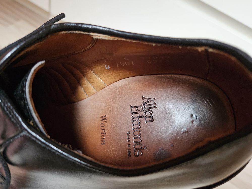 Allen edmonds warton clearance