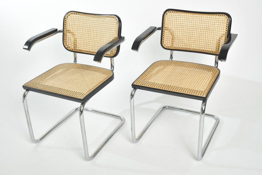 Breuer Sedie: Marcel Breuer Freischwinger Set – Usato da Zürich venduto da IndividumCH 1