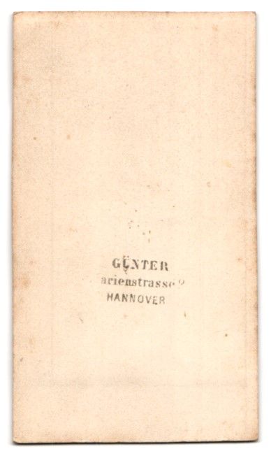 Fotografie & Manifesti: Fotografie Günter, Hannover, Marienstra – Usato da Berlin venduto da bartko-reher 1