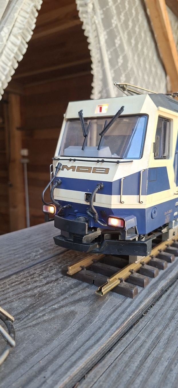 LGB Modellini di ferrovie: LGB MOB 20420 Lok Ge 4/4 lll – Usato da Münsingen venduto da wd65 3