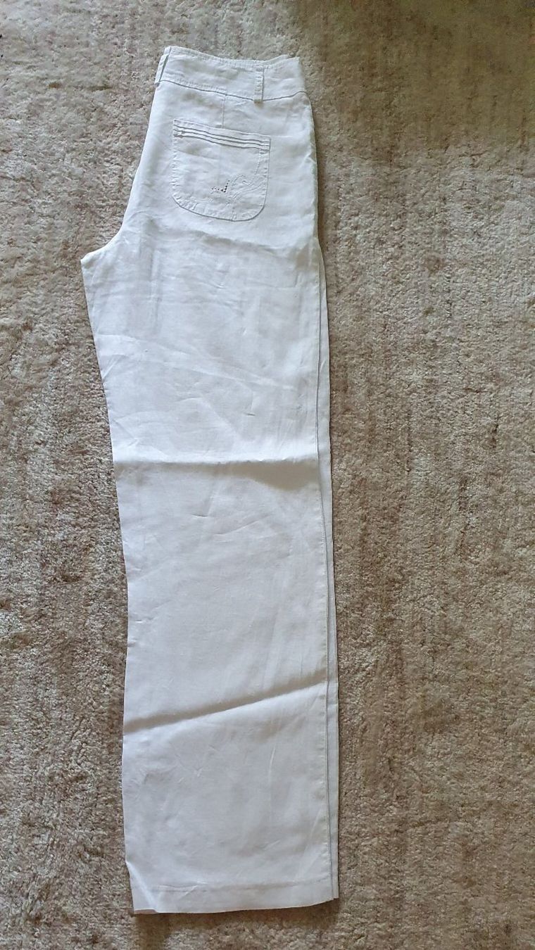 Gerry Weber Pantaloni: Gerry Weber Leinenhose, Grösse 38 – Nuovo (secondo la descrizione) da Unterentfelden venduto da LookoutMt 2
