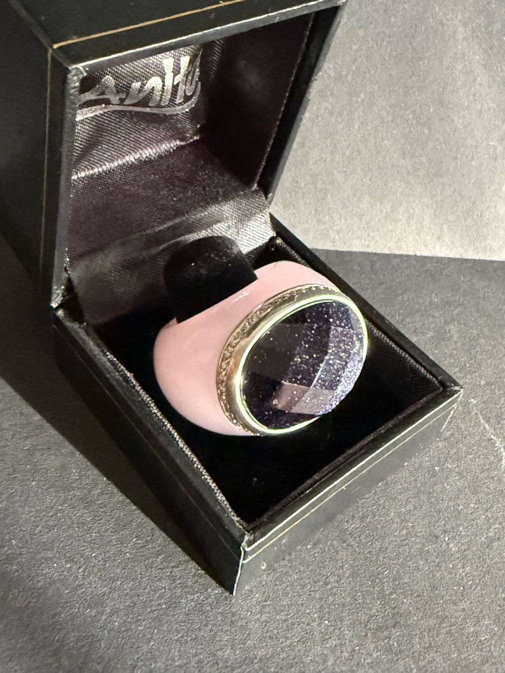 Anelli: Massiver Rosenquarz Ring – Usato da Spiegel b. Bern venduto da Rogger72 2