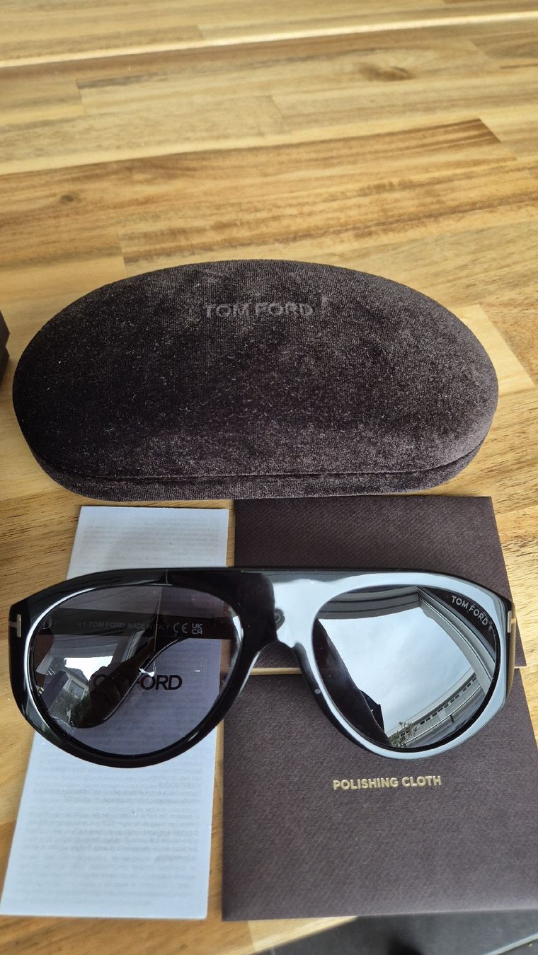 Tom Ford Occhiali & Lenti: Tom Ford Rex 02 Sonnenbrille – Usato da Romanshorn venduto da Eleony