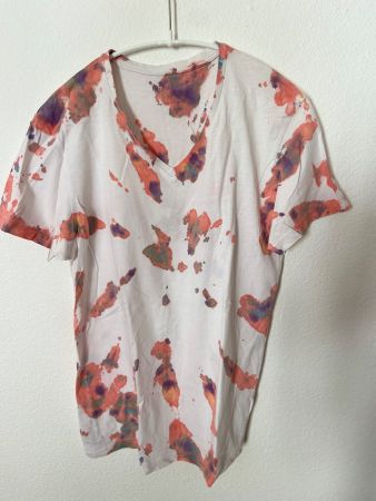 T-shirt en V