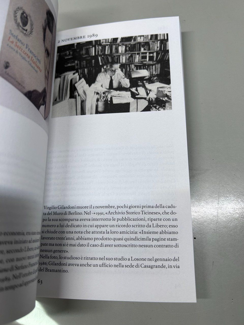 Bücher: "Cent'anni di libri e libertà. Libreria" -  2024 – Gebraucht aus Giubiasco von LorisVale 3