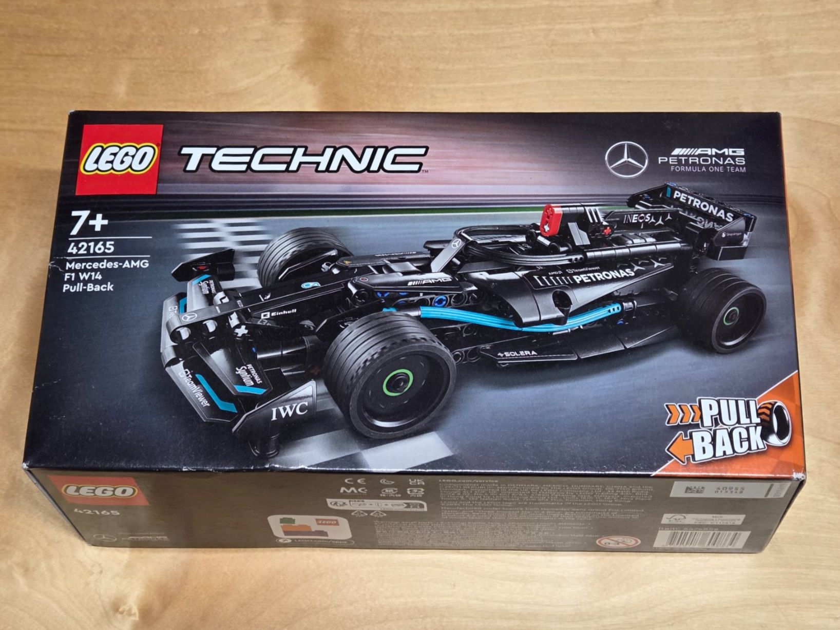 Lego Kit di costruzioni: LEGO Technic 42165 Mercedes-AMG F1 W14 Pull-Back – Nuovo e nell'imballaggio originale da Basadingen venduto da NekoBricks 1