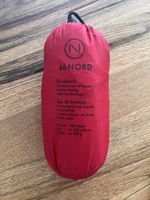 46 Nord Biwaksack Mumienformat mit Kapuze rot 235x85cm