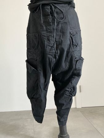 Rundholz Dip Hose – Schwarz – Grösse XS