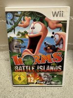 Wii Spiel Worms Battle Islands USK 6 12 in Deutsch