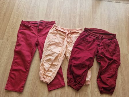 3 Paar Hosen 3/4tel