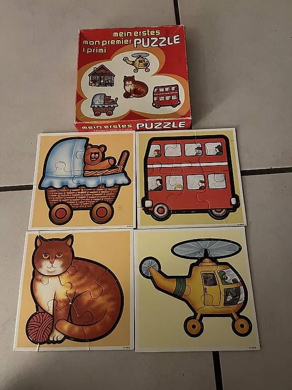 Puzzle: 4er Puzzle Set "Mein erstes Puzzle" – Usato da Gunzwil venduto da Mercurina82