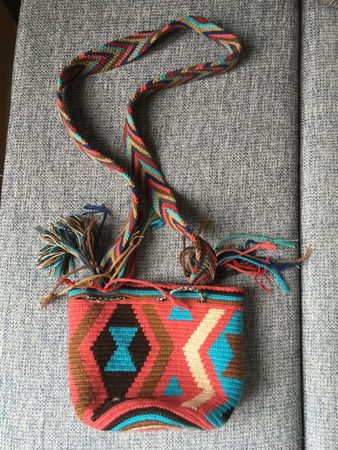 Crossbody Umhängetasche Handgemacht Wayuu Tasche klein