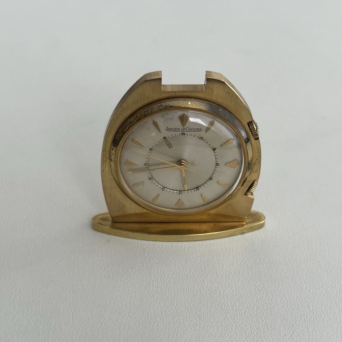 Jaeger-Lecoultre Orologi: Jaeger LeCoultre Travel Clock Wecker – Usato da Winterthur venduto da LaBodega 1