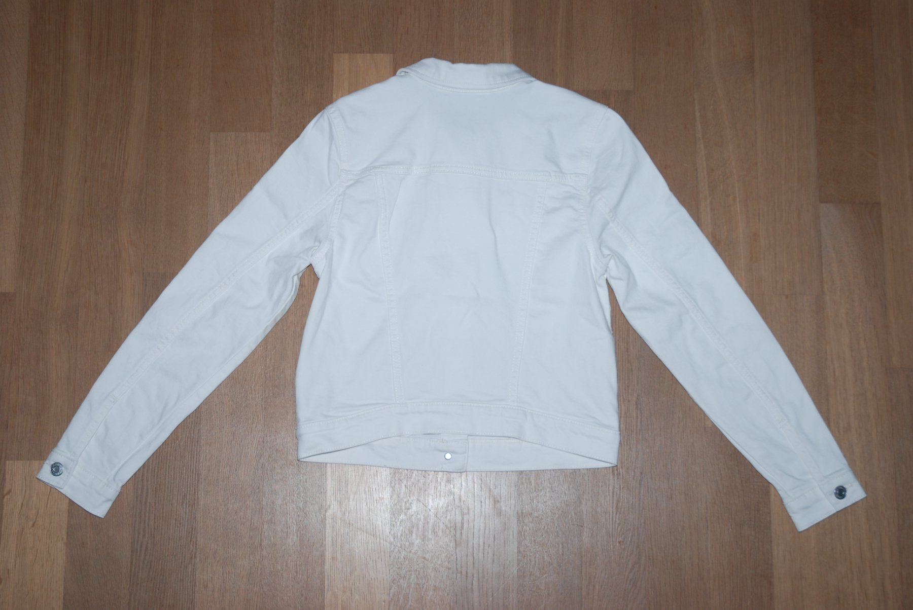 H&M Vestes & Manteaux: Jeansjacke weiss, H&M, Gr. 158 – D'occasion à Laupen BE par sabale 1