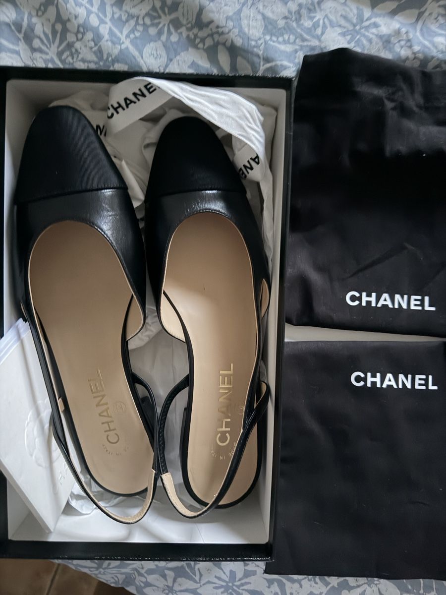 Chanel Scarpe da donna: Chanel Wunderschöne Slingback! 39,5 neu – Nuovo (secondo la descrizione) da Fruthwilen venduto da Mariya13 2