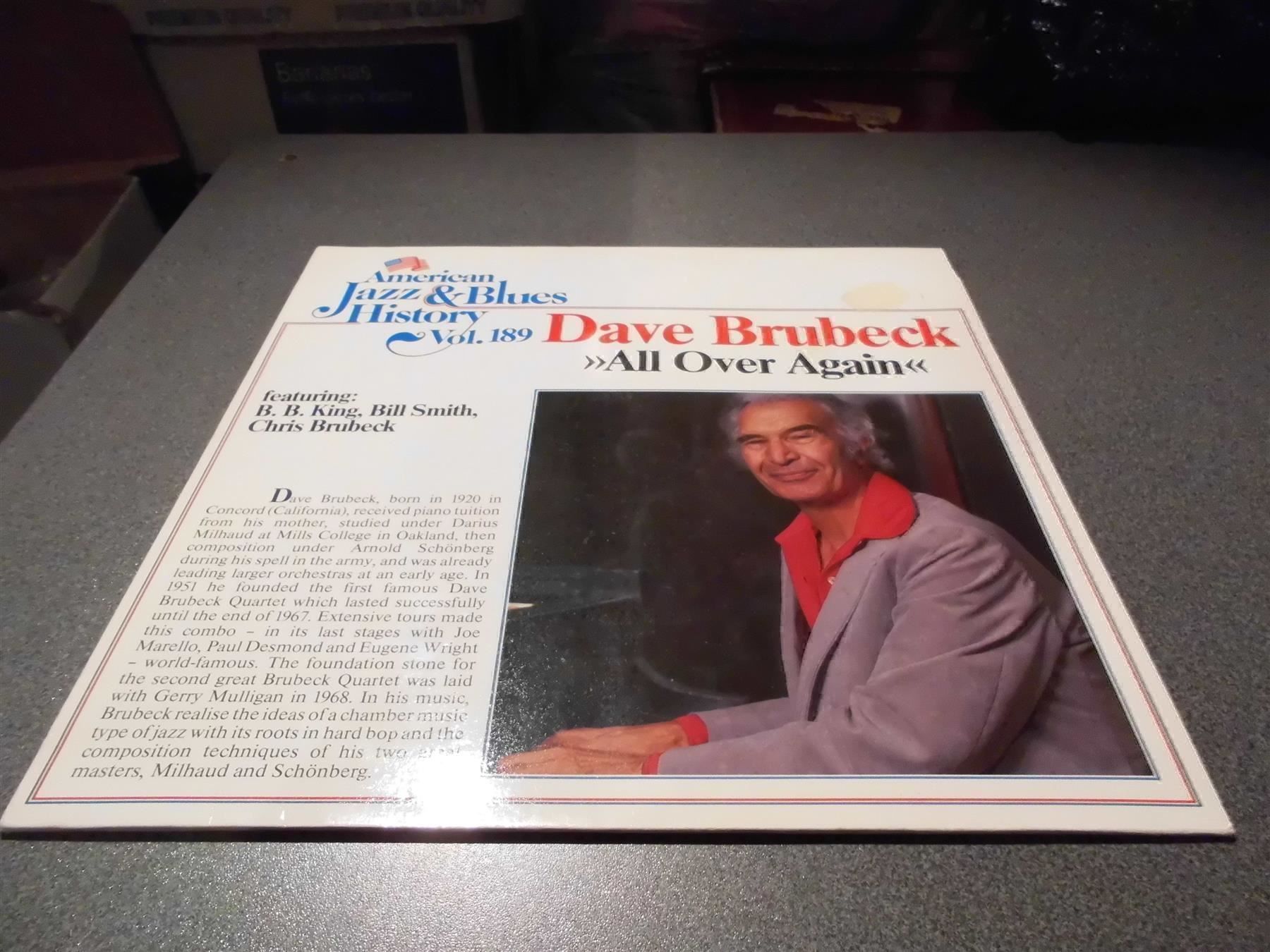 Dischi in vinile: Schallplatte Dave Brubeck "All over agai – Usato da Zürich venduto da abraxas1291