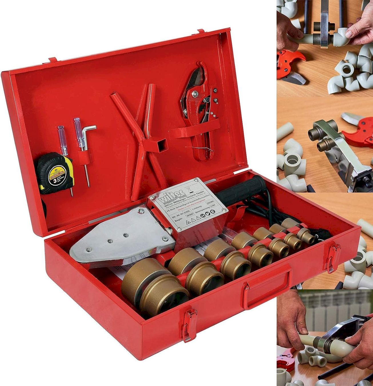 Machines à souder: PE-Rohr Schweißgerät – Neuf avec emballage d'origine à Bottighofen par zaap