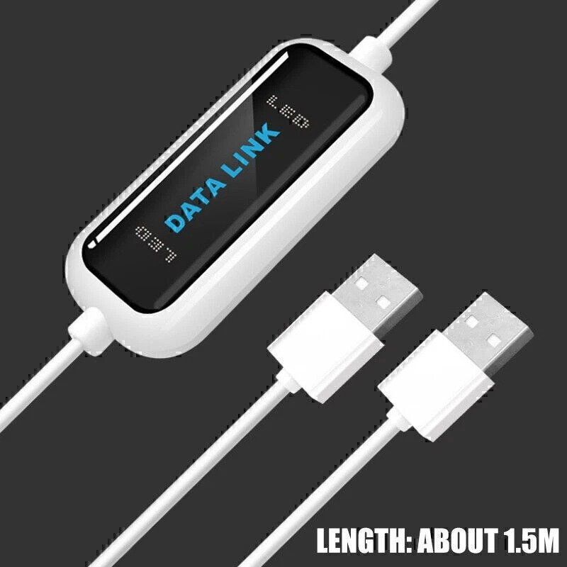Cavi: Datentransfer  PC zu PC USB Data kabel link Kabel Ladekabel – Nuovo (secondo la descrizione) da Kirchdorf AG venduto da Aarereussshop 2