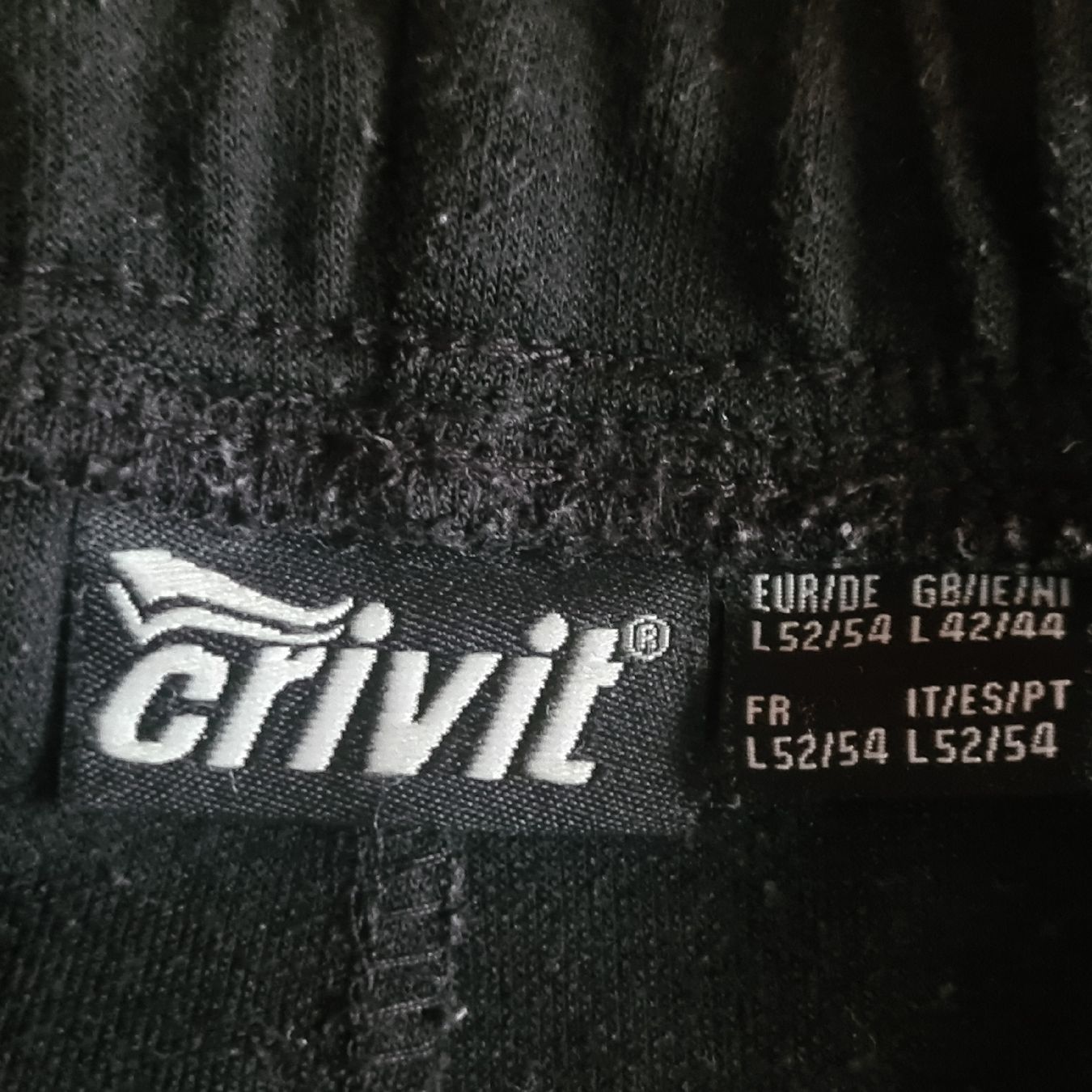 Pantaloni: Crivit Trainerhose Gr 52/54 schwarz – Usato da Steinen venduto da turbogeiss99 3