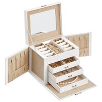 Schmuckkästchen Schmuckbox Schmuckschatulle 4 Ebenen Schloss