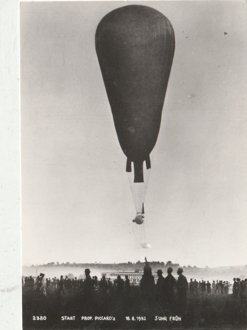 Cartoline postali: Piccard Luftballon – Usato da Lumbrein venduto da made02