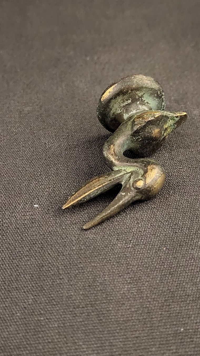 Figuren: Pelikan-Figürli aus Bronze – Gebraucht aus Basel von spinne02 5
