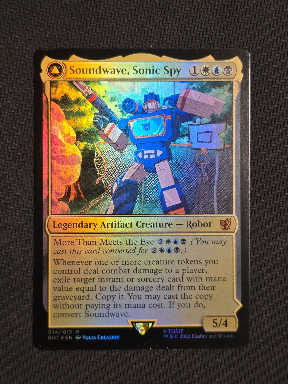 Magic The Gathering Carte collezionabili: Soundwave, Sonic Spy  -  Foil  -  MTG – Usato da Zürich venduto da Semagets