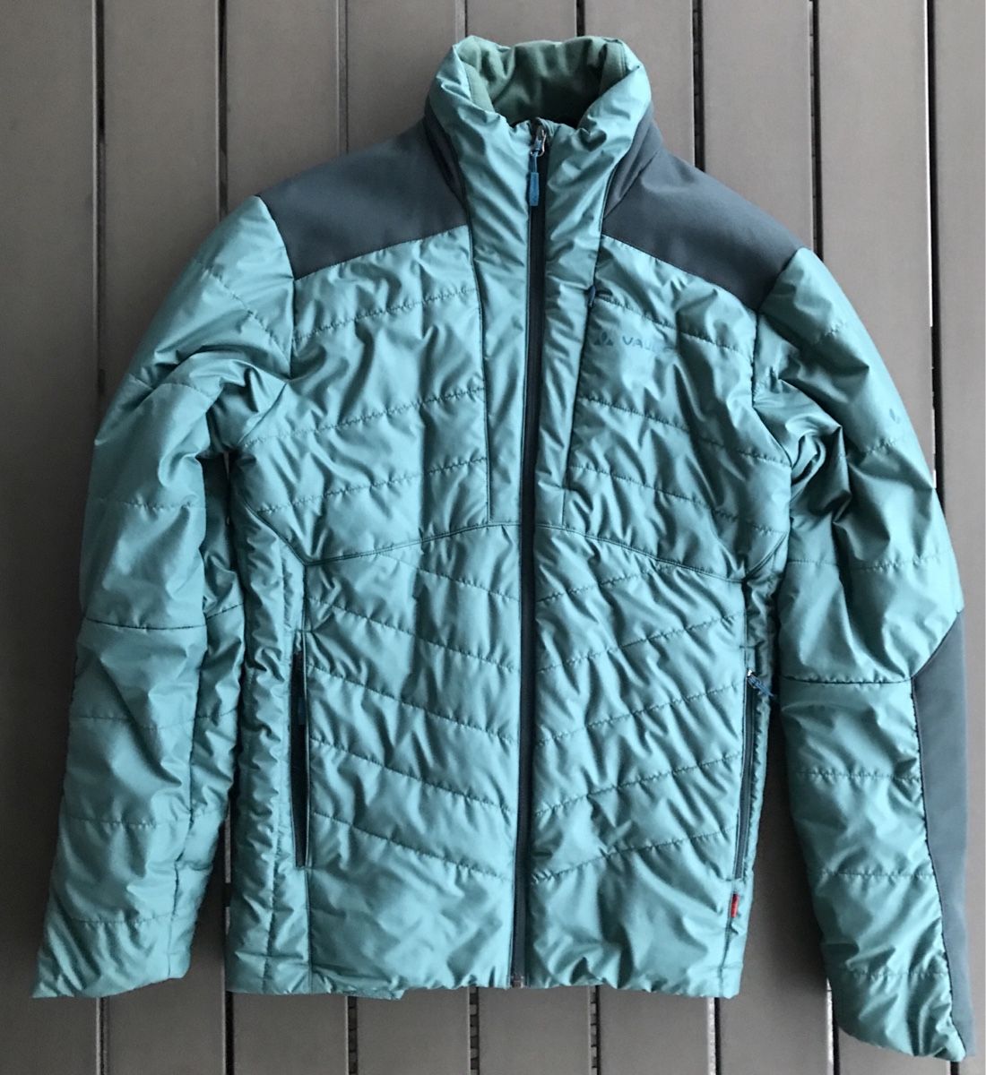 Vaude Giacche: VAUDE Hybrid-Steppjacke, Gr. 48/S, olive – Usato da Ebnat-Kappel venduto da Molton