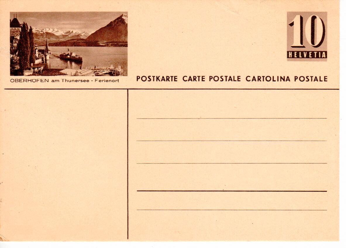 Tutti i francobolli: Bildpostkarte – Usato da Wolhusen venduto da Curver9