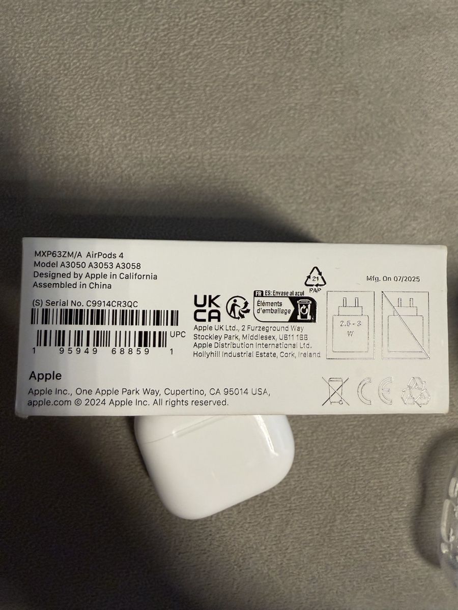 Apple Kopfhörer: Airpods 4  – Neu (gemäss Beschreibung) aus Reinach AG von eg2407 4