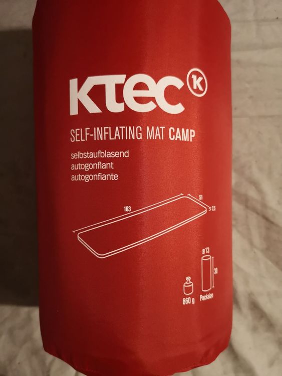 Ktec self inflating on sale mat