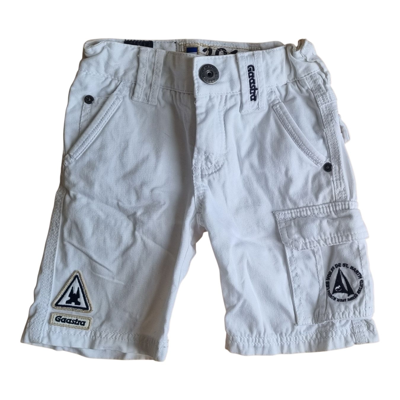 Pantaloni: Gaastra Shorts in weiss Gr. 104 – Nuovo (secondo la descrizione) da Champlan venduto da acr_kkd5