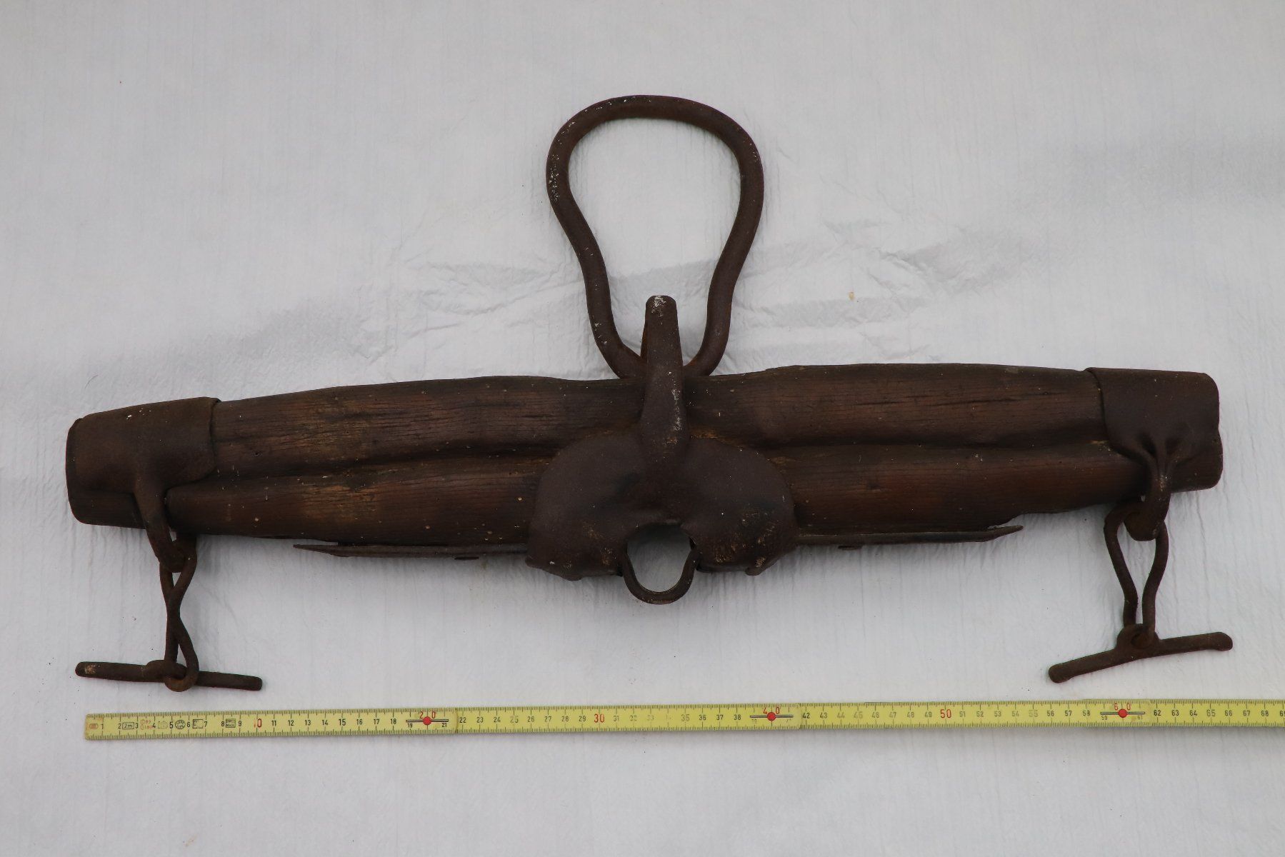 Briglie & Cavezze: Antikes Holz-Joch – Usato da Neftenbach venduto da Froeschl1 3