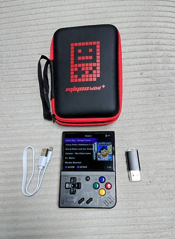 Console: Console Rétro Miyoo Mini+ OnionOS avec étui et accessoires – Usato da Eclépens venduto da Shunyam 1