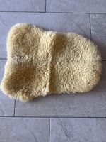 Lammfell Sattelschoner