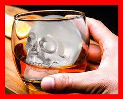 Totenkopf Eiswürfelbehälter Gross Eiswürfel Skull Schädel