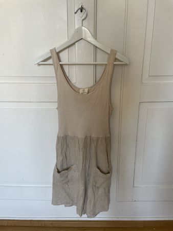 Damen Kleid beige Grösse M