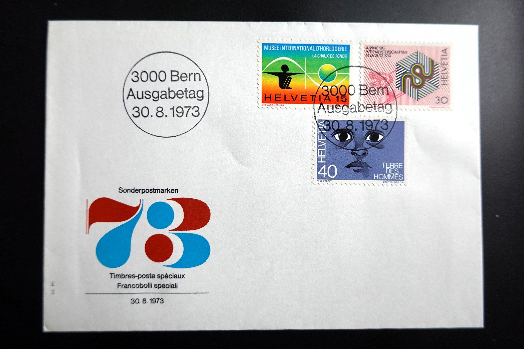 Tutti i francobolli: 1973 FDC Werbemarken II – Usato da Mettmenstetten venduto da Sutasso