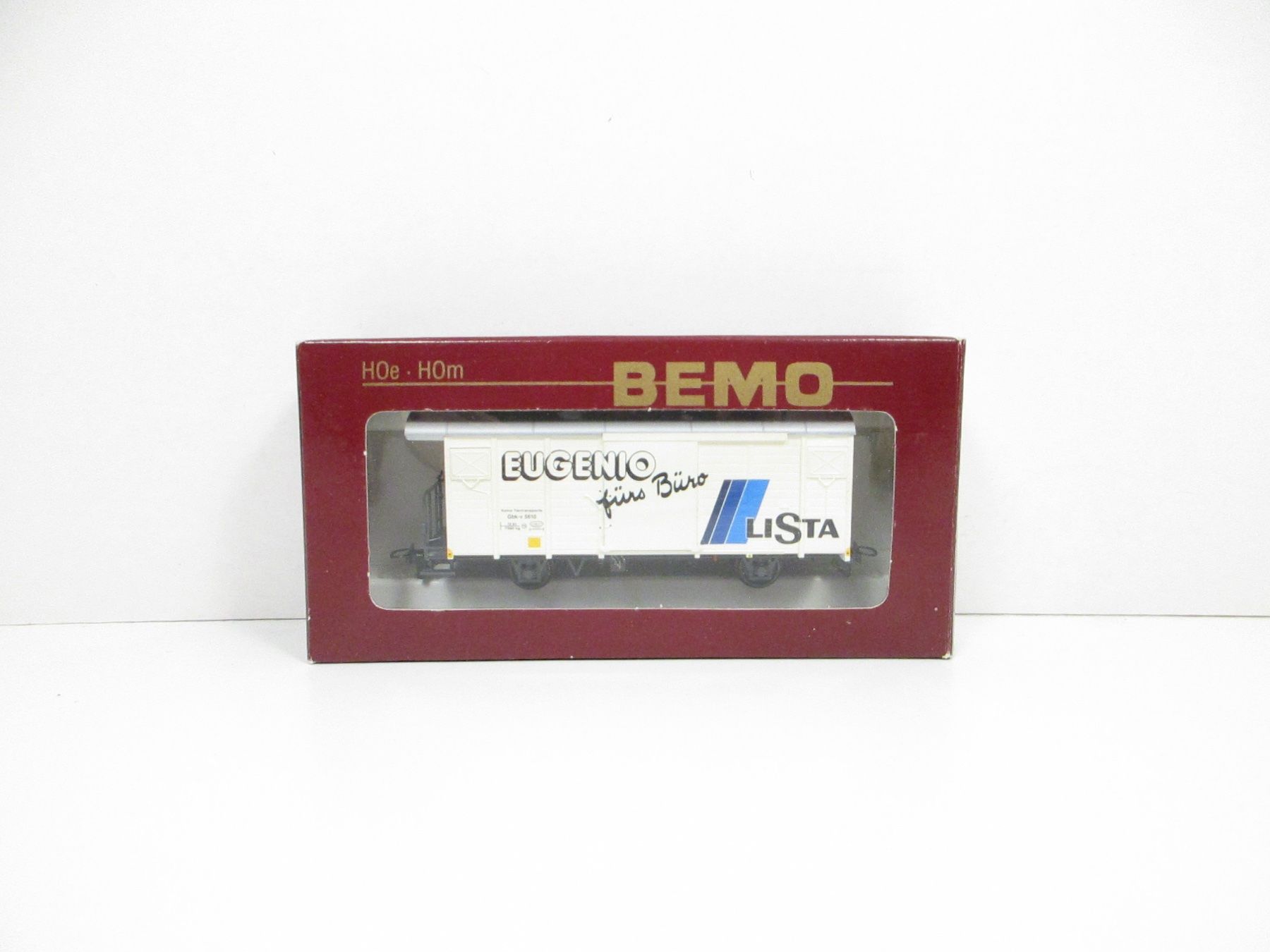 Bemo Modelleisenbahnen: Bemo H0m 2283 120 RhB Güterwagen EUGENIO LISTA – Neu und originalverpackt aus Olten von Heinrich875