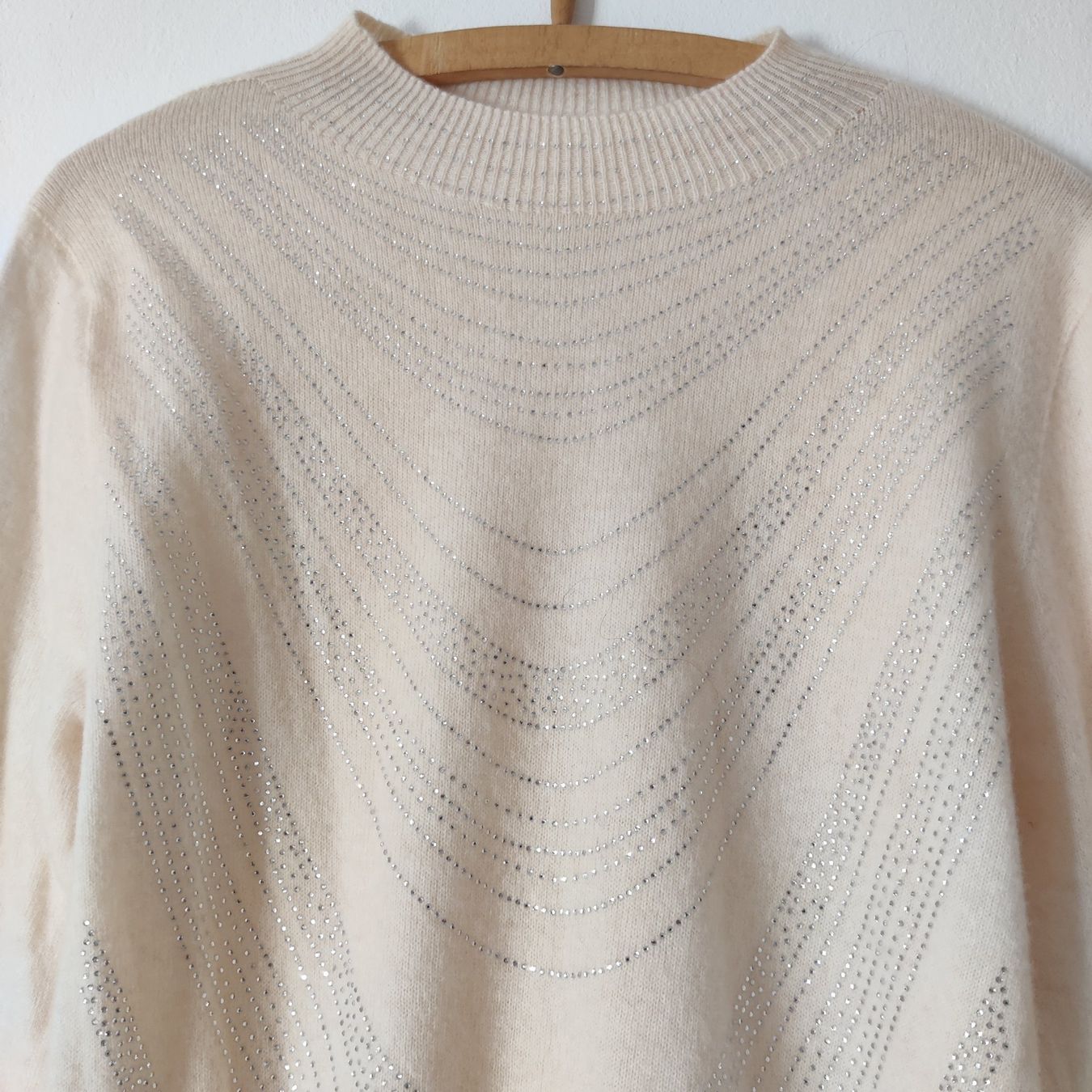 Maglioni & Felpe: Kuschelwarmer Glamour 100% Wolle Pulli Pullover Gr.XL NEU – Nuovo (secondo la descrizione) da Winterthur venduto da Lotusherz