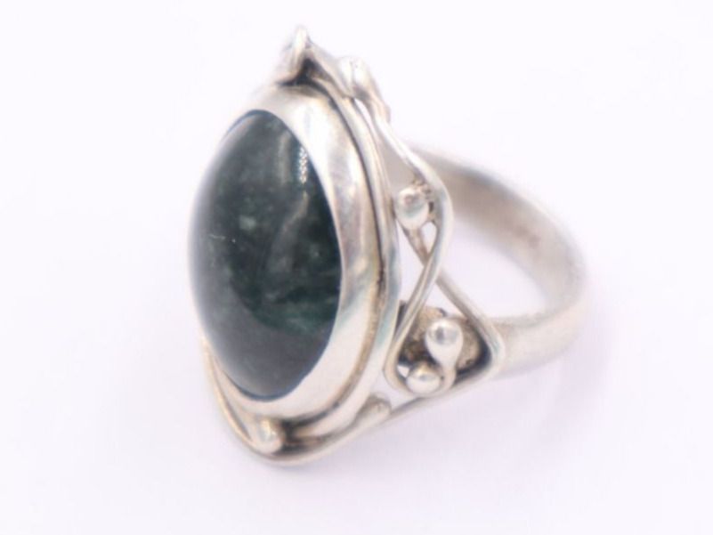 Anelli: Antiker Silber Ring Vintage Art Deco – Usato da Baden venduto da TellsKuchenhaus