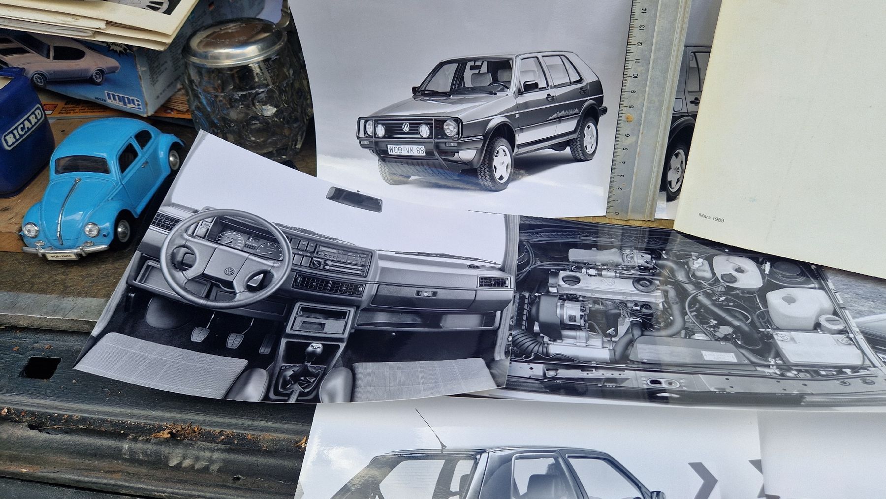 VW Dokumente: Information de Press. Golf Rallye. – Gebraucht aus Wetzikon ZH von Oldieslover 2