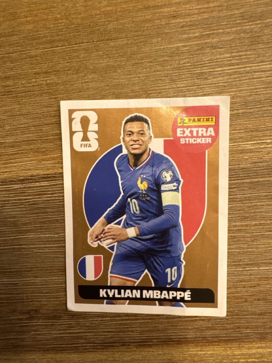 Panini Carte collezionabili: Panini Extra Sticker Kylian Mbappé Bronze – Nuovo (secondo la descrizione) da Oberhasli venduto da Der_Mario