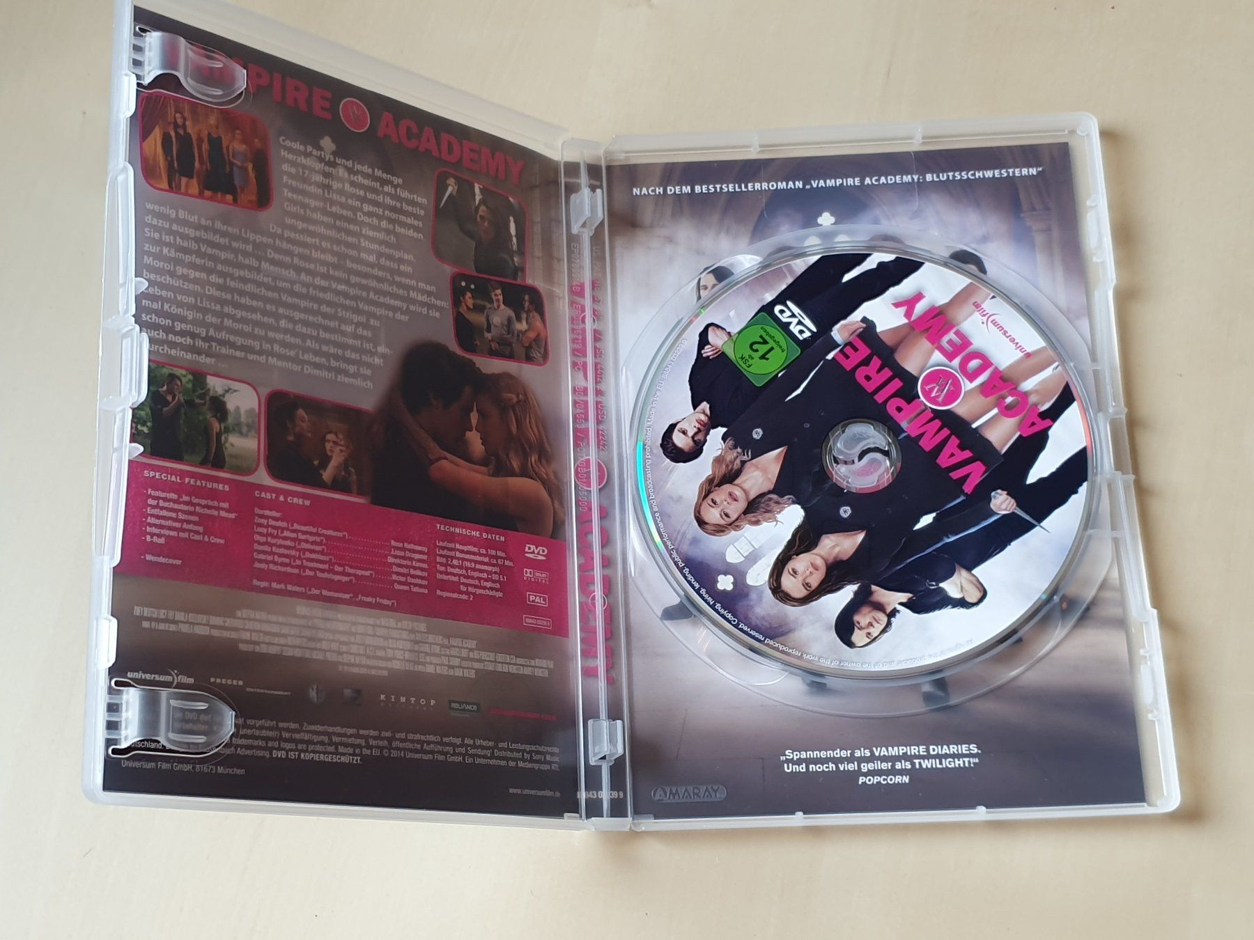 Tous les DVDs: Vampire Academy – D'occasion à Stansstad par collectorsshop 2