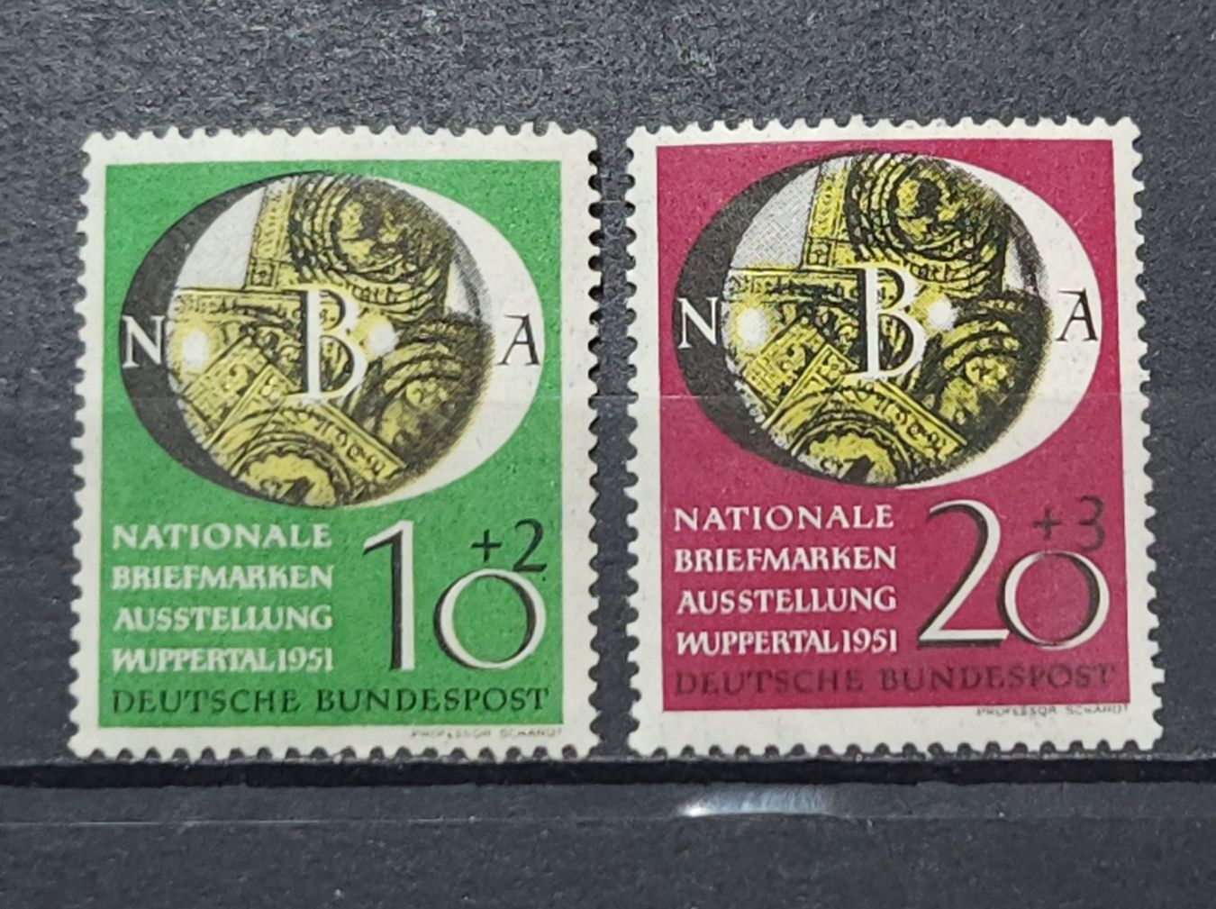 Tutti i francobolli: BRD Mi-Nr 141-142 Postfrisch 90 Fr Einwandfrei – Nuovo (secondo la descrizione) da Kriens venduto da Nidfeld45 1