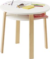 Table enfant ronde en bois massif Vertbaudet - Comme neuve!