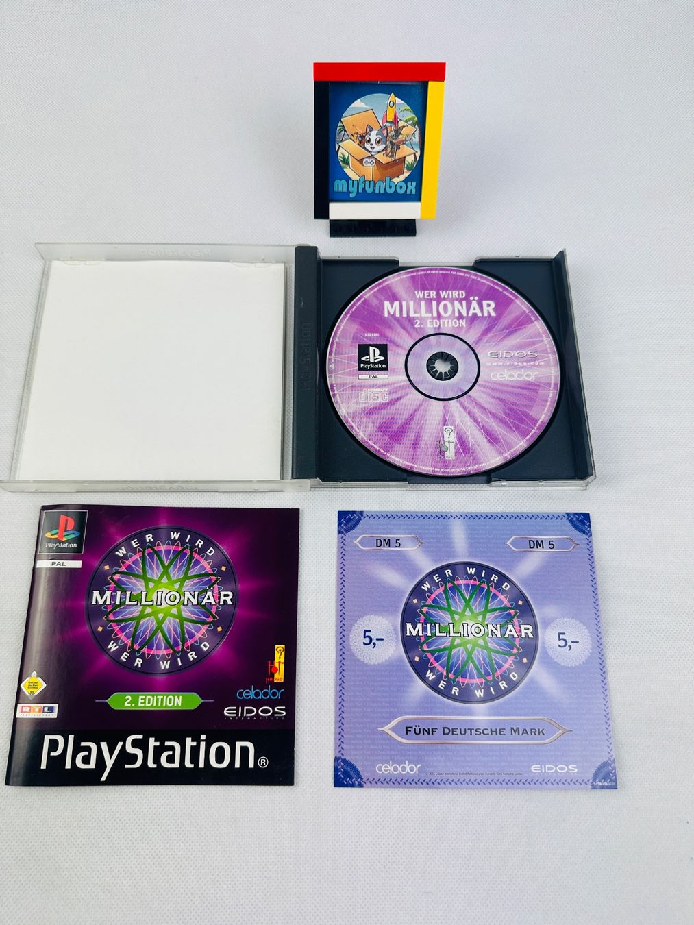 Giochi: Playstation 1 PS1 Wer wird Millionär 2 Edition deutsch – Usato da Kappel SO venduto da MyFunBox 2