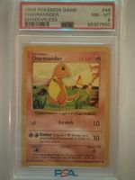 Carte Pokémon Charmander Shadowless 1999 NM-MT 8
