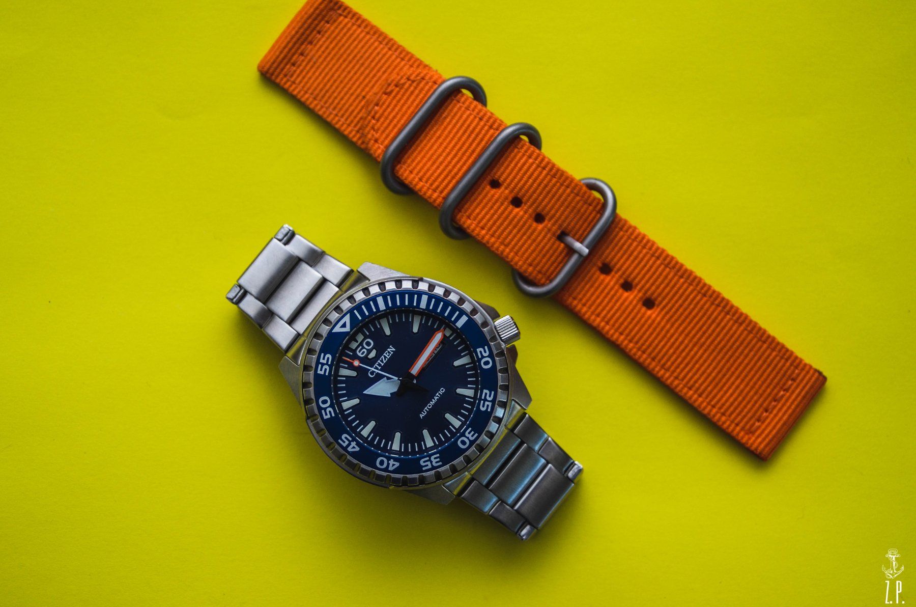 Citizen Orologi: Citizen Diver NH8389-88LE Automatic Blau Herren Uhr – Usato da Boswil venduto da ZPwatches 2